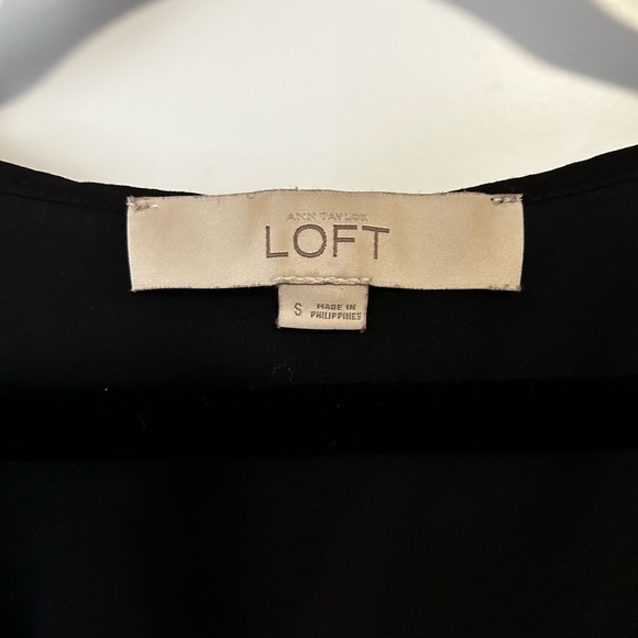 Ann Taylor Loft Black Dress - Picture 3 of 4